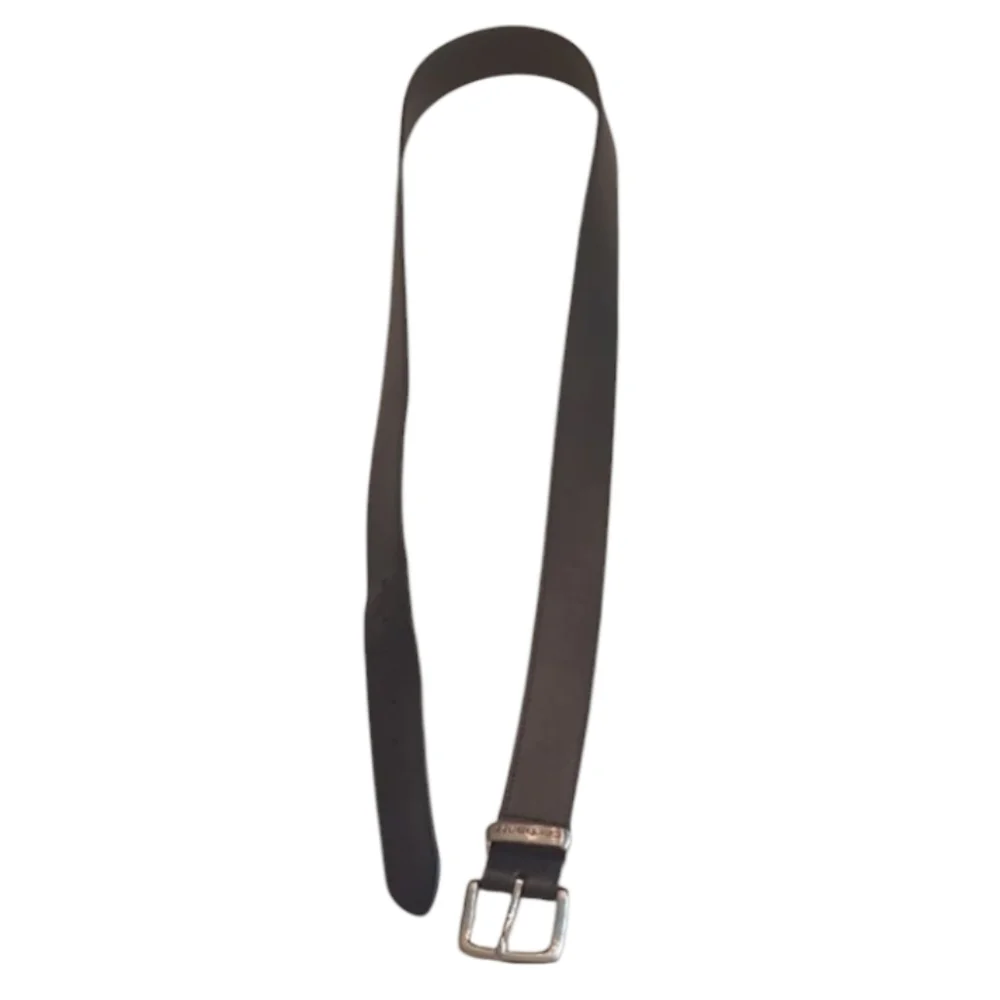 Carhartt Leather Genuine Leather Belt Debossed Brand Logo Adjustable Size 48